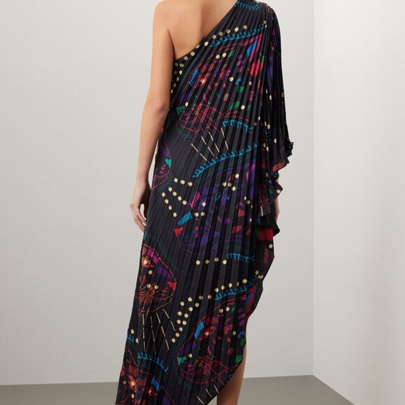 Hutch One Shoulder Pleated Dress - Picture 9 of 9